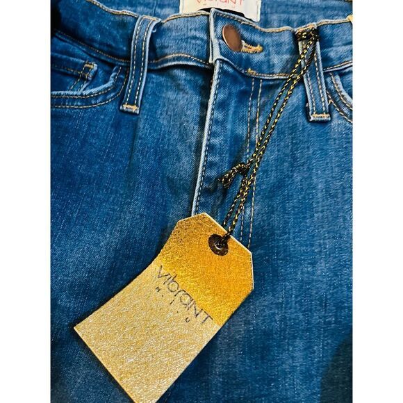 NWT Vibrant MIU jeans Medium - Picture 4 of 7